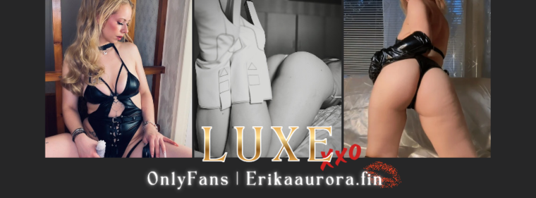 Erikaaurora LUXE xxo 🇫🇮🇬🇧🇺🇸👠 cover image