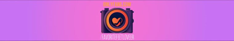 favoritefeetloveer banner image