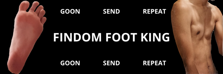 Findom Foot King 👑🦶 banner image