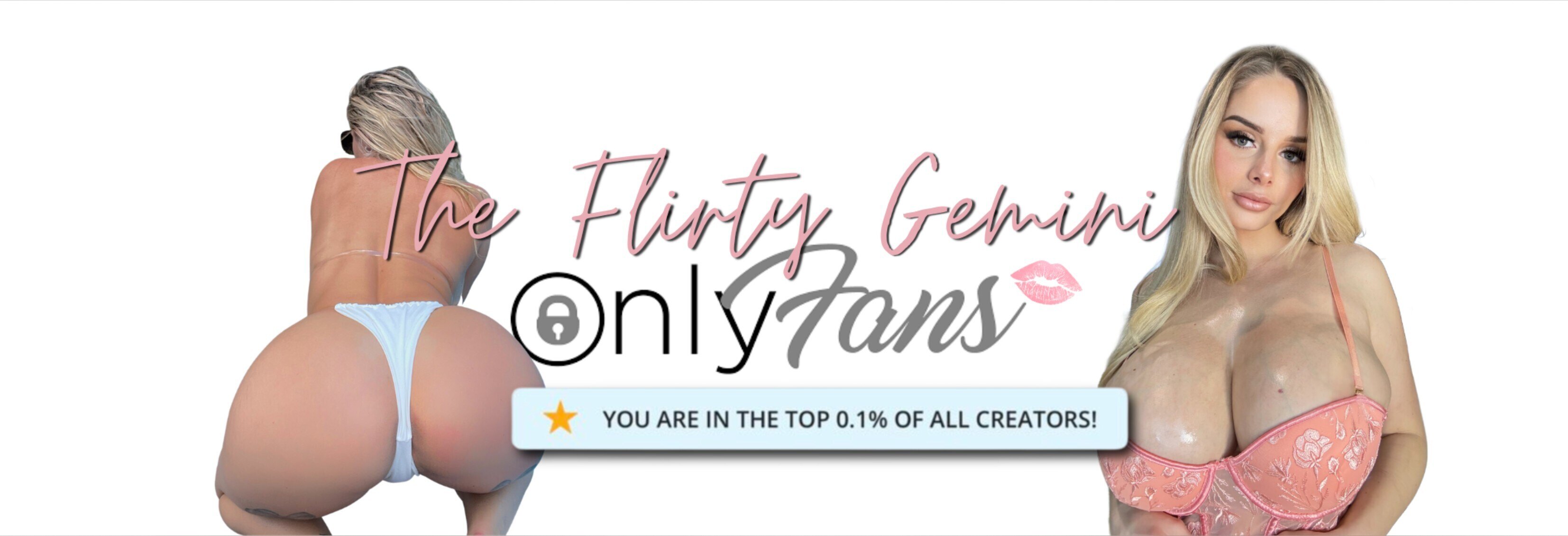 The Flirty Gemini VIP banner image