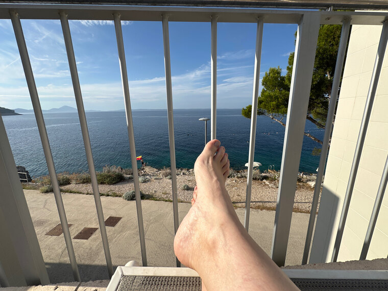 The feet threesome cover image