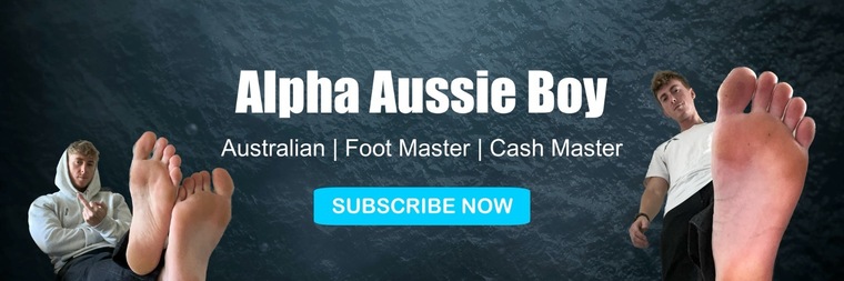Free Aussie Boy Feet banner image