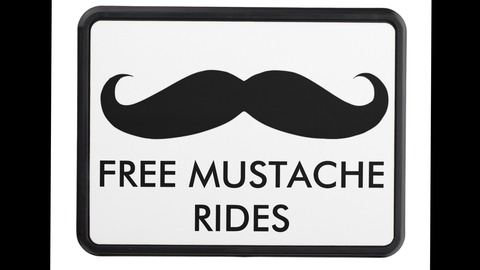 Free mustache rides cover image