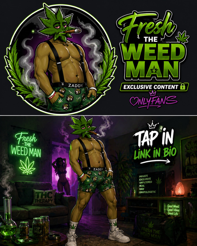 Fresh the weed man banner image