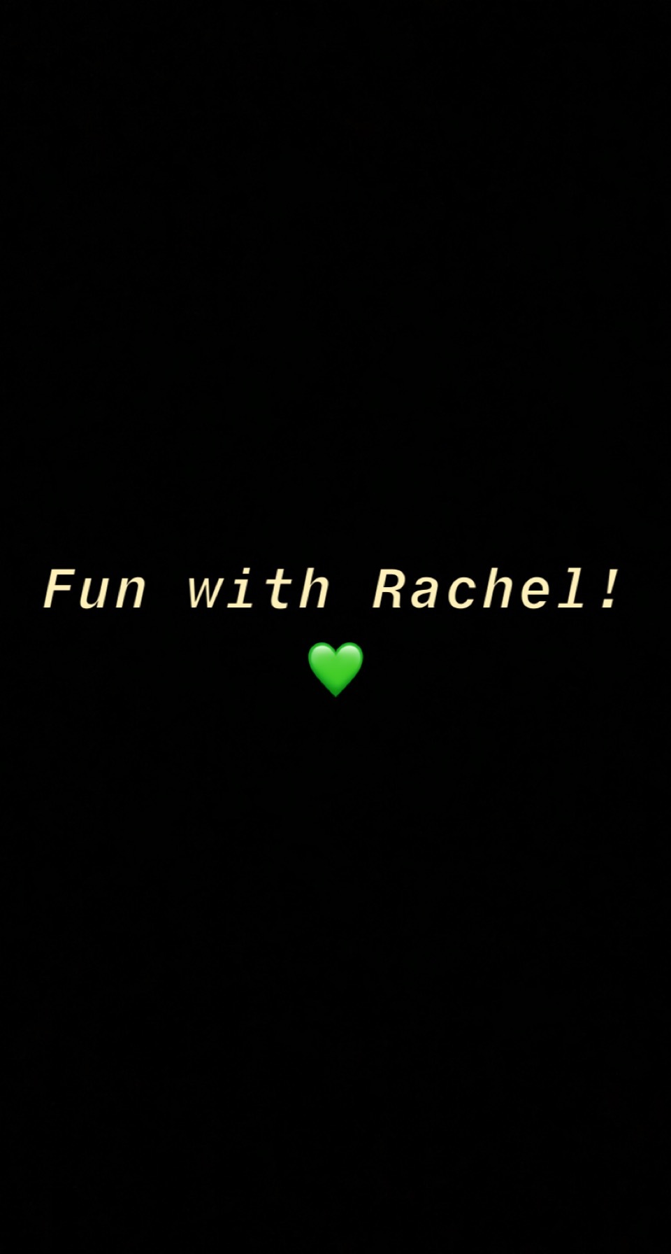 Rachel fun banner image