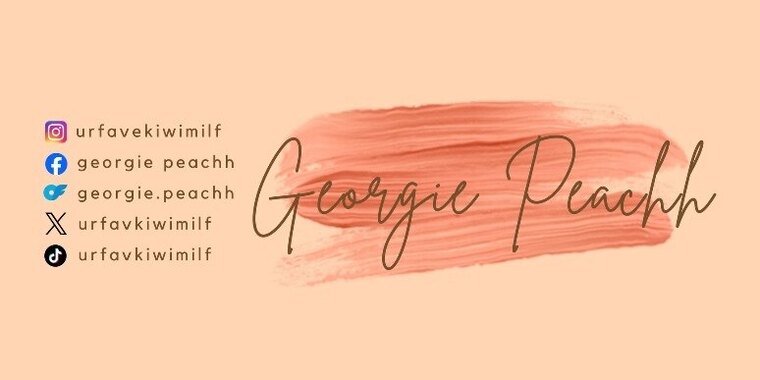 Georgie 🍑 cover image