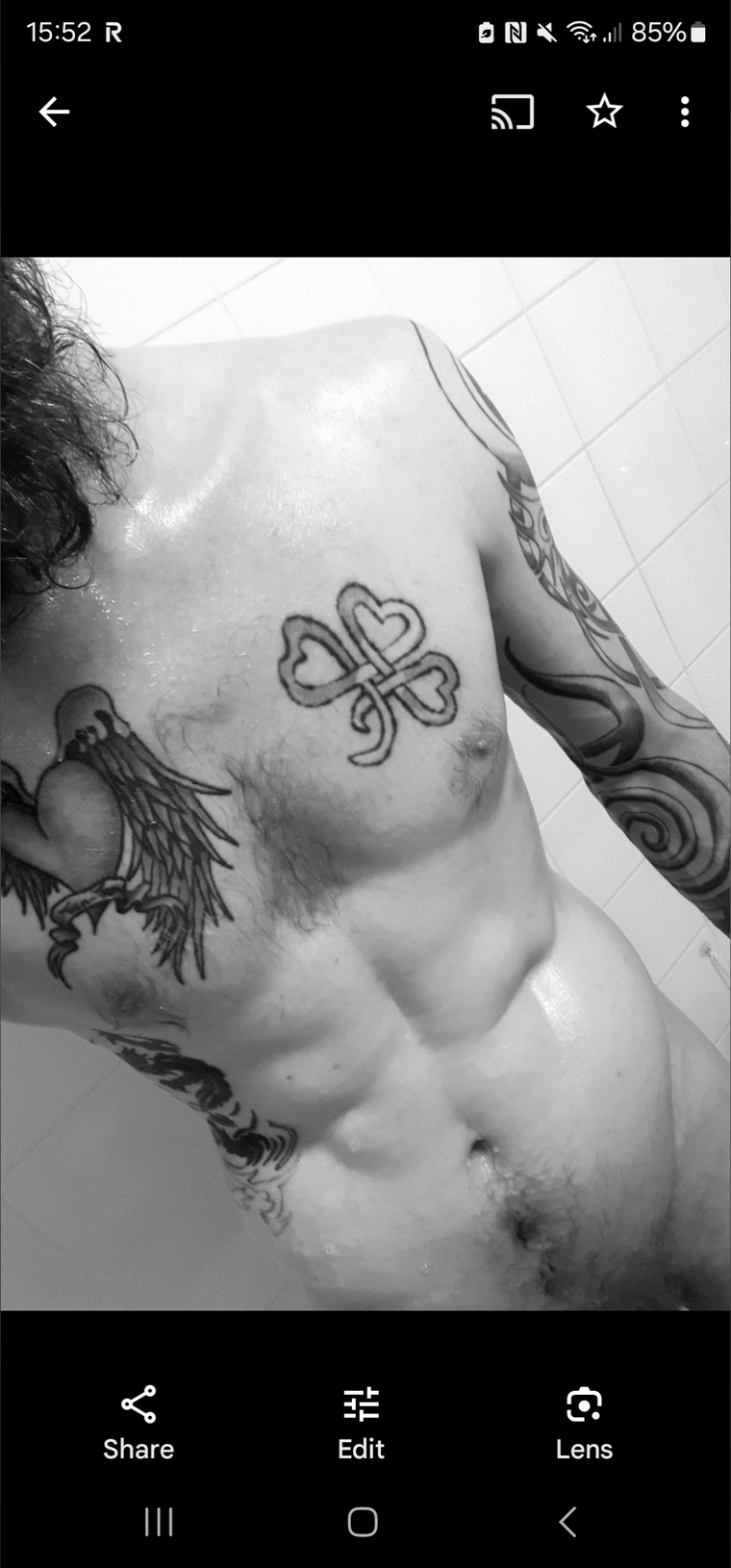 Tattooed ginger cover image