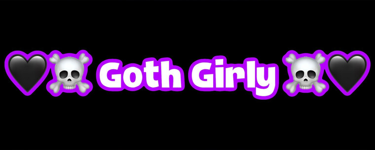🩷 Goth Girly ☠️ cover image
