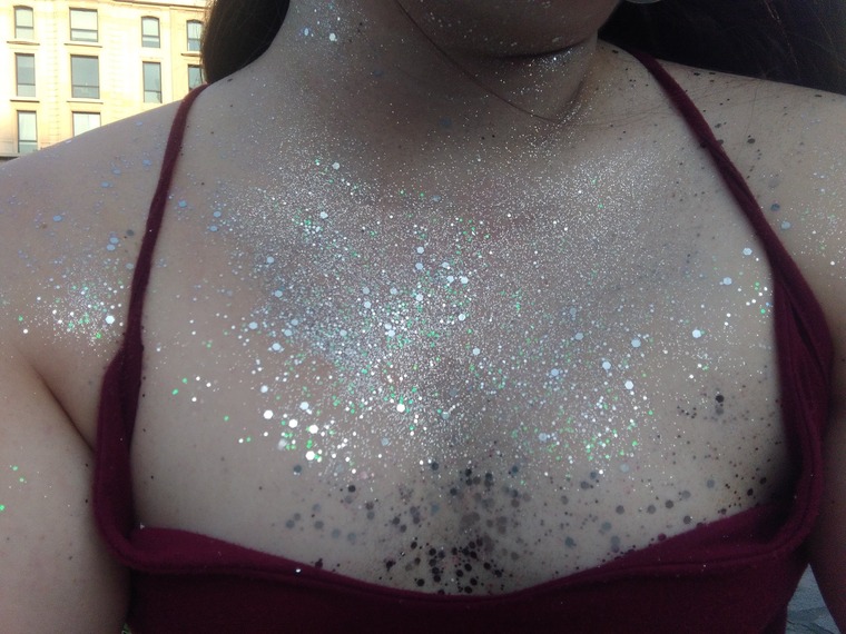 Glitter lady banner image