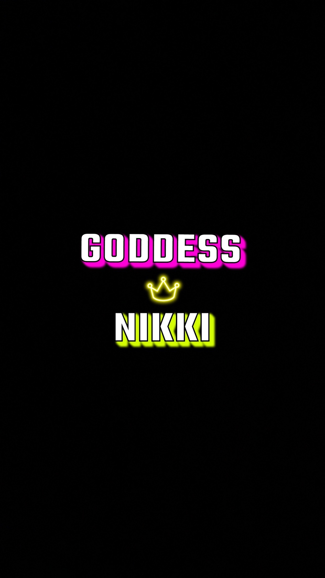 💖GODDESS NIKKI💖 banner image