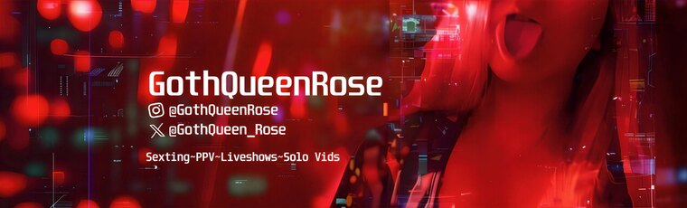 Goth Queen Rose 🥀 | Ur Naughty GF cover image