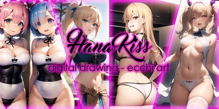 HanaKiss Art banner image
