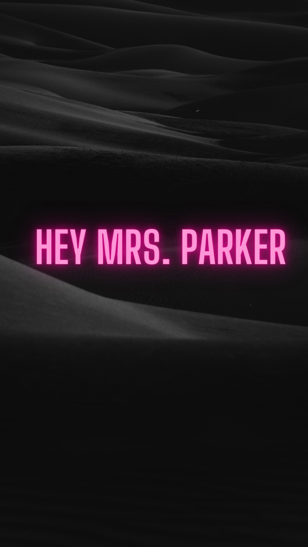 Heyyyyy Mrs Parker‼️ banner image