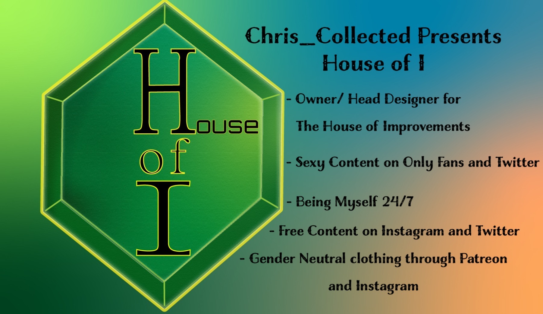 Chris Collected presents the House Of I banner image