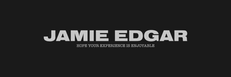 JAMIE EDGAR ARCHIVE NO PPV banner image