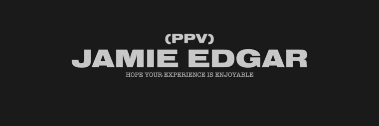 JAMIE EDGAR ARCHIVE PPV cover image