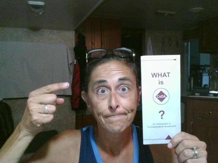 Irene Wheldon Just A CoDependent banner image