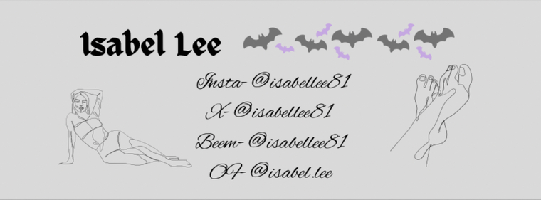 Isabel Lee VIP banner image