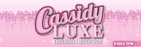 Cassidy Luxe 🩷 cover image