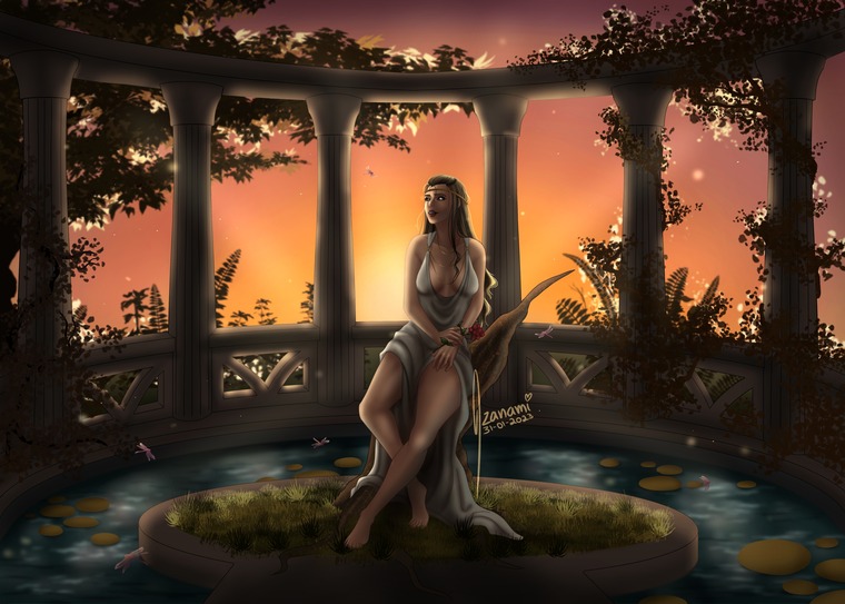 Izanami In Blue Art cover image