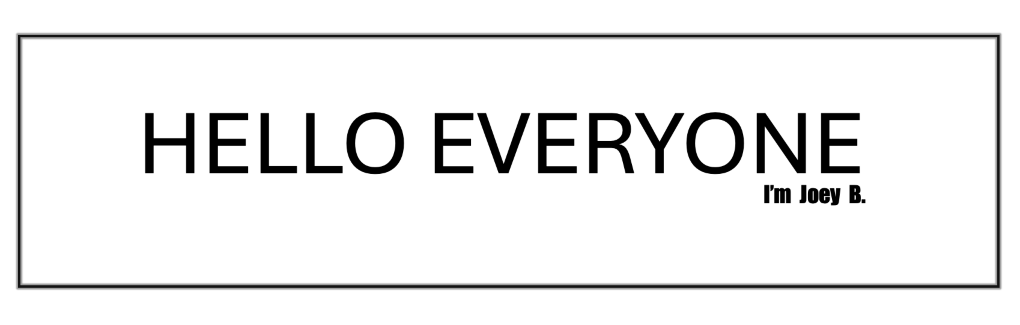 Joey Avalon banner image