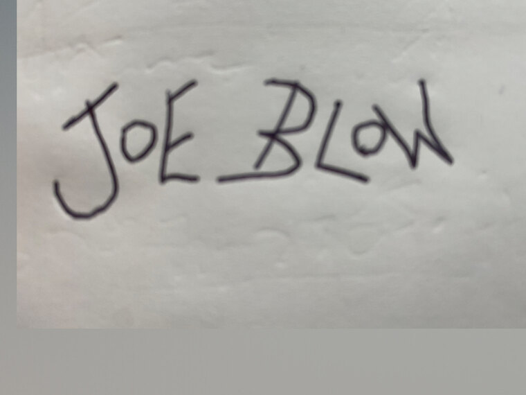 Joe Blow banner image