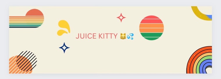 JUICE KITTY ๐ฑ๐
banner image