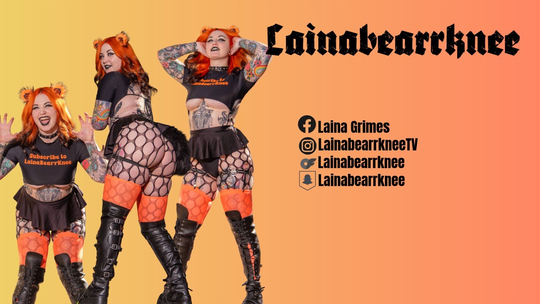 Laina Bakes AKA Lainabearrknee banner image