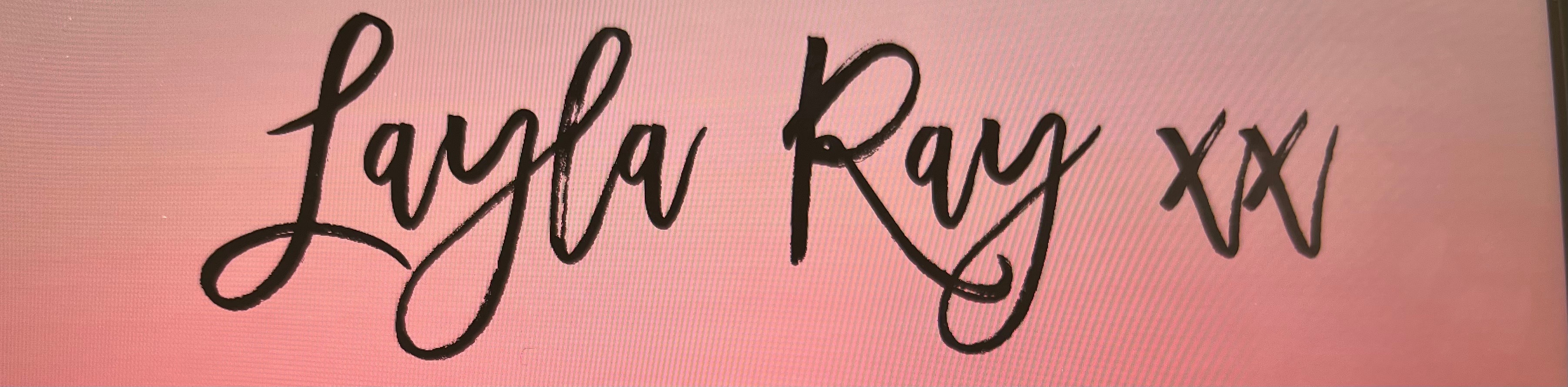 LaylaRay22 banner image
