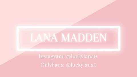 Lana Madden ✨ cover image