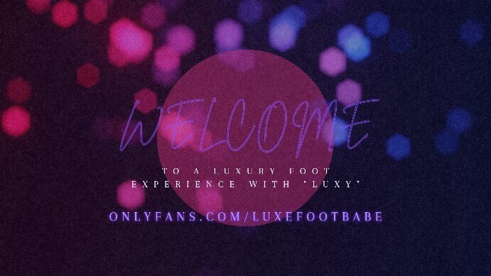 LuxeFootBabe banner image