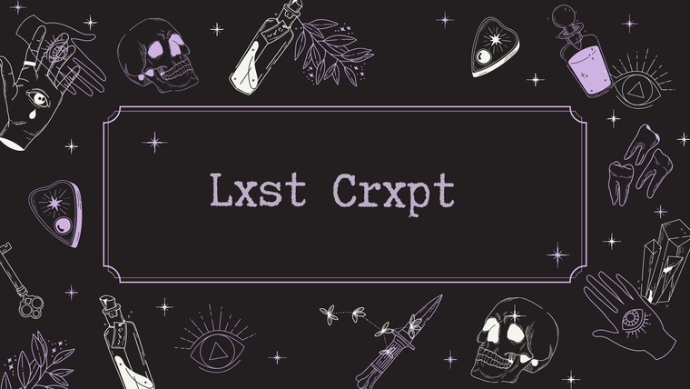 Lxst_crxpt banner image
