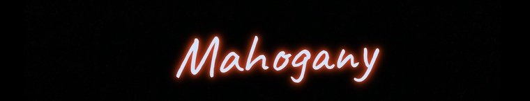 Mahogany cover image