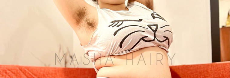 Masha🩵 Hairy and Natural🍀 banner image