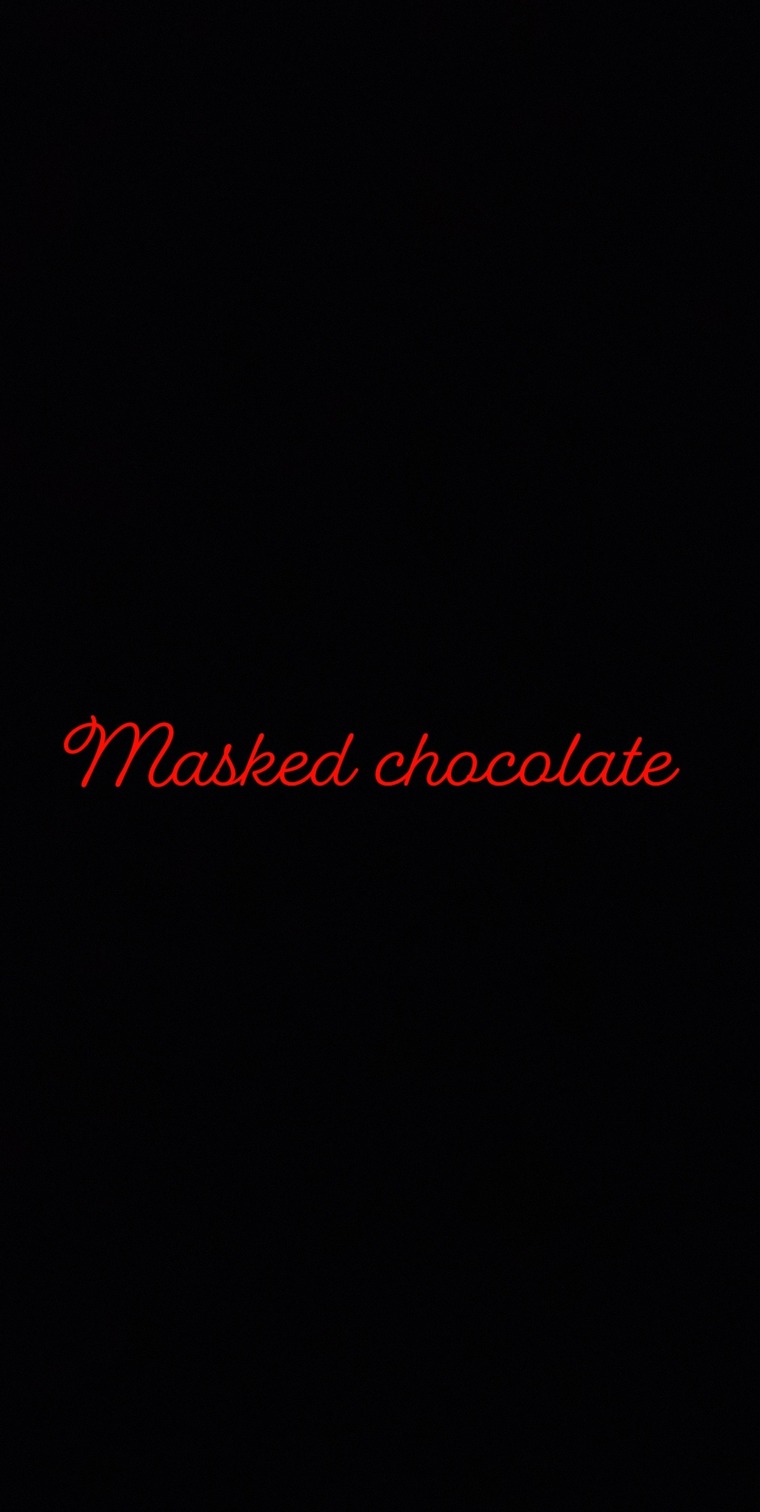 Masked Chocolate cover image