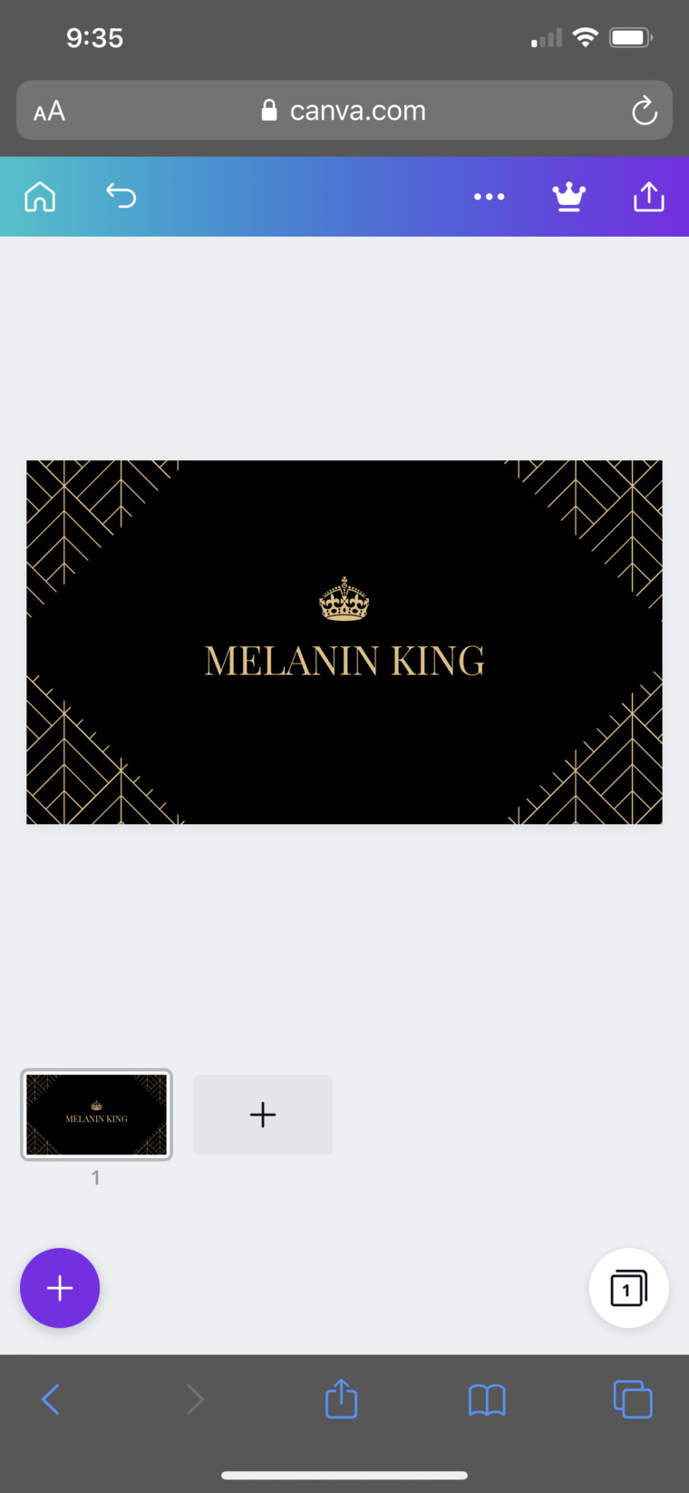 Melanin King banner image