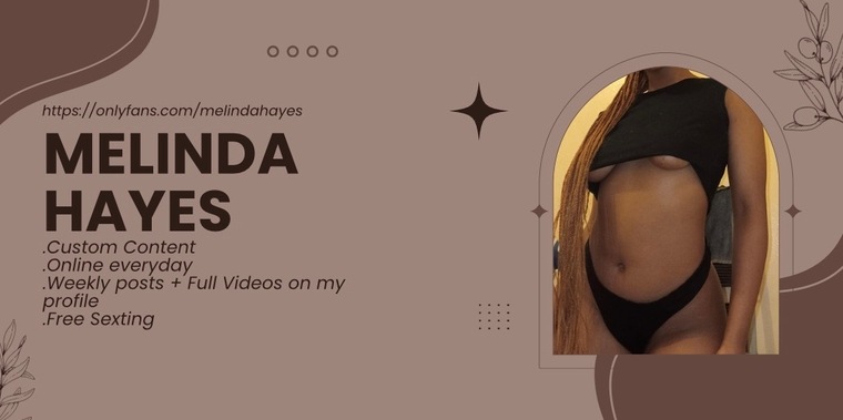 Melinda🖤👸🏽 banner image
