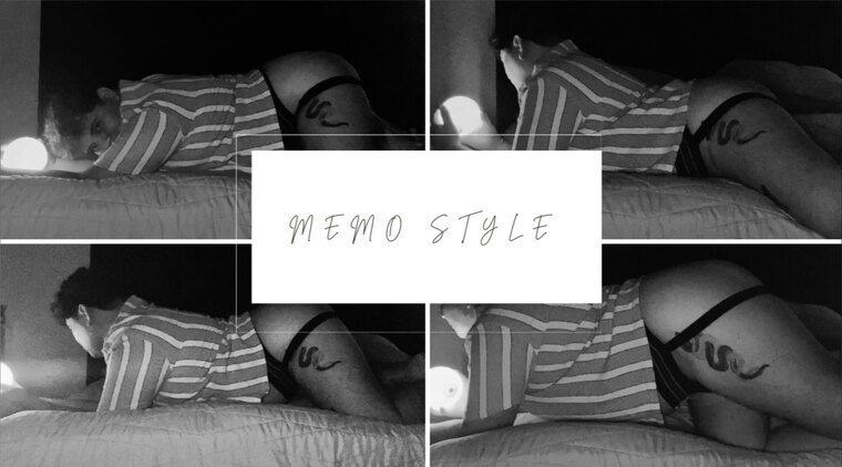Memo style banner image
