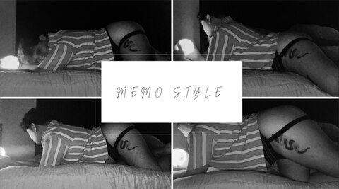 Memo style cover image