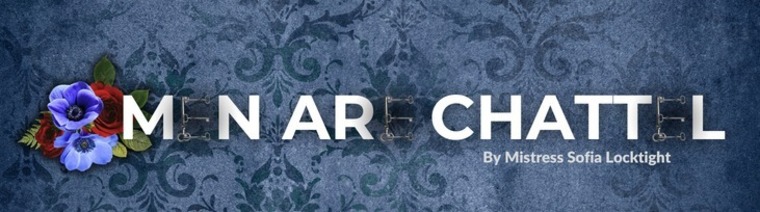 🟢🔒Chastity🔐Keyholding🗝️MenAreChattel.com cover image