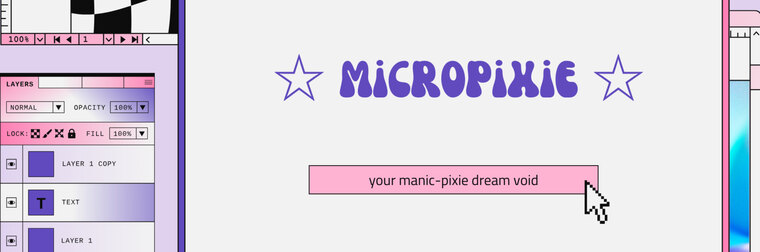 ☆ micropixie ☆ banner image