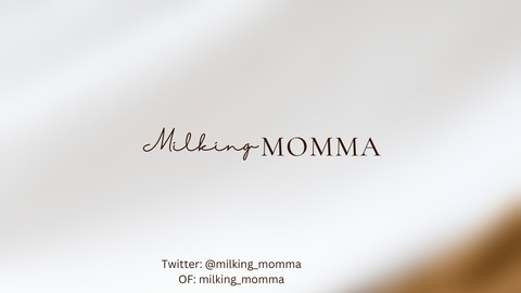 Milking Momma 😘 cover image
