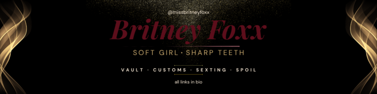 Britney Foxx banner image