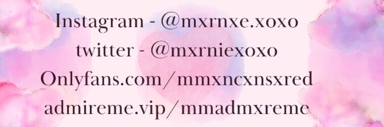 FREE @mmxncxnsxred🌹 banner image