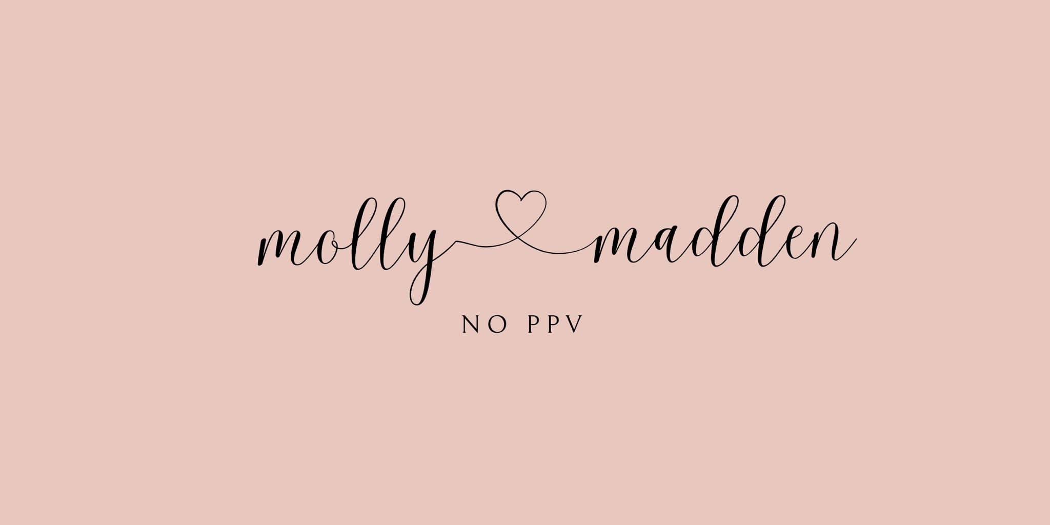 Molly Madden NO PPV ๐๐ banner image