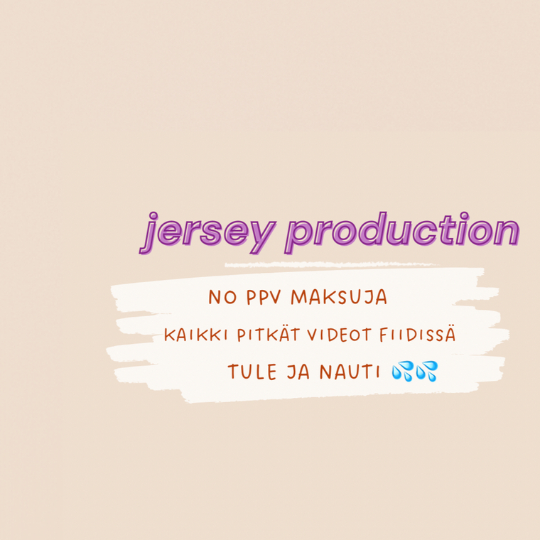 Jersey production/orgy cover image