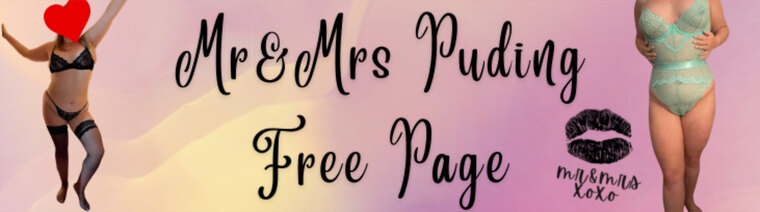 Mr&Mrs puding banner image