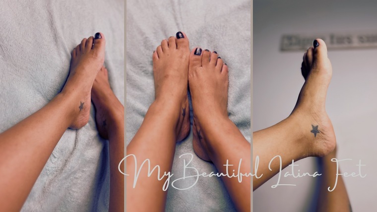 My beautiful latina feet banner image