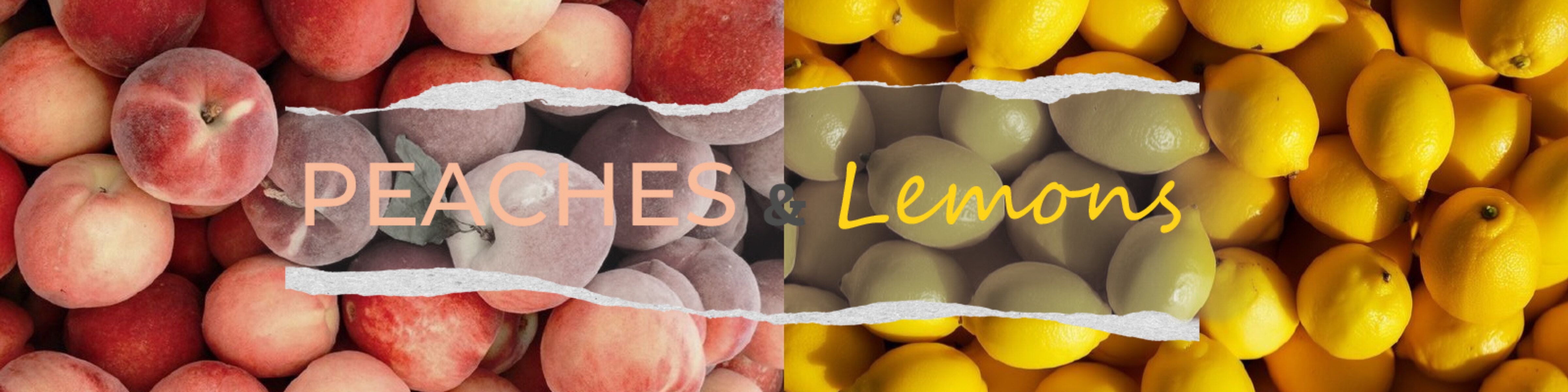 peachandlemons banner image