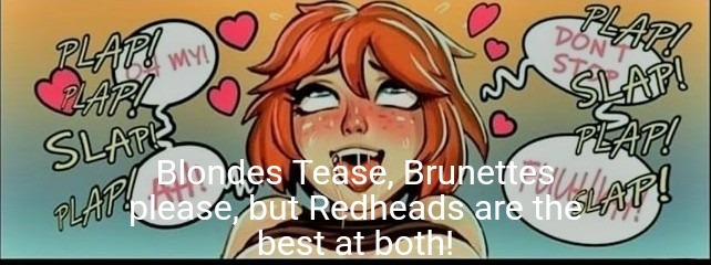 Naughty Redhead banner image